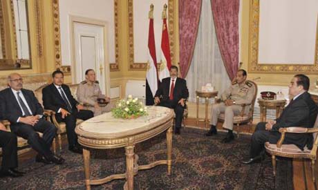 Morsi with SCAF 