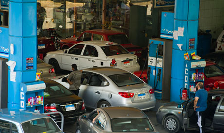 Petrol station in Cairo