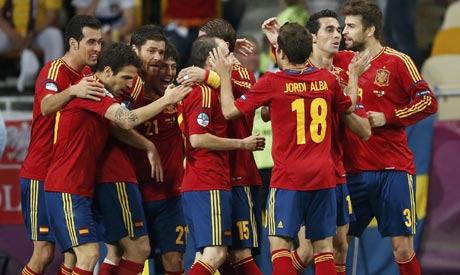 Relive Spain's 4-0 victory over Italy in Euro 2012 final - News ...