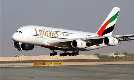 Emirates jet