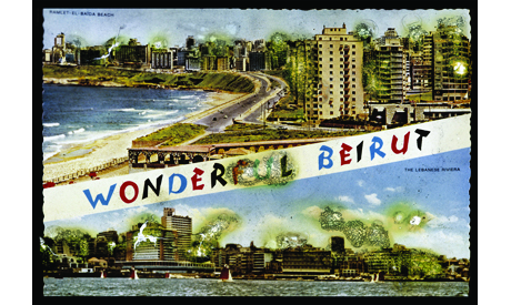 1. Joana Hadjithomas and Khalil Joreige Postcards of War (from the Wonder Beirut series) 