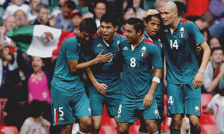 Football In London 2012 Brazil Spain Stunned While Mexico Celebrate World Sports Ahram Online