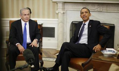 Obama and Netanyahu 