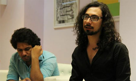 Adham Hafez, Haraka, meeting with the artists