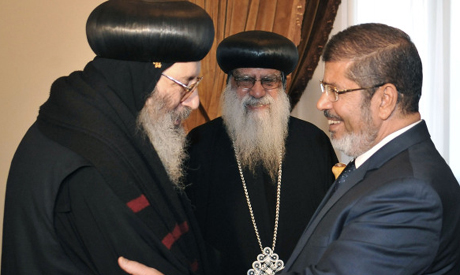 Morsi and Pope 