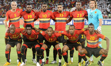 Players of Angola