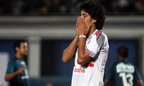Zamalek defender Mahmoud Fathallah 