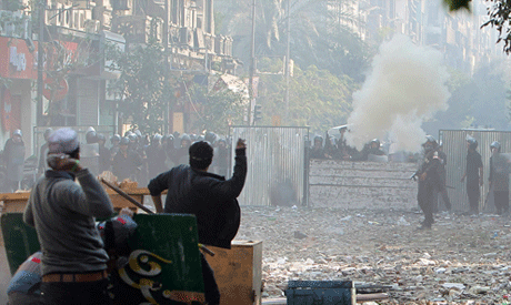 Mohamed Mahmoud street clashes	