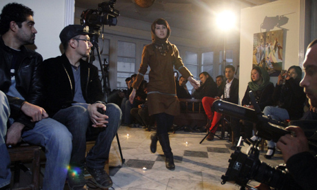 Fashion show in Afghanistan by NGO