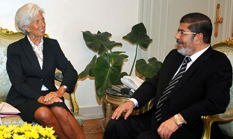 Lagarde and Morsi