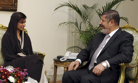 Morsi and Hina Rabbani