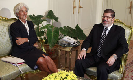 Morsi and Lagarde