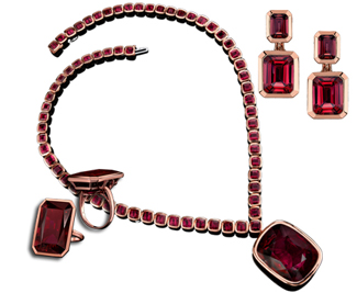 Rubellite collection created by Jolie and Robert Procop