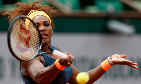 Serena Williams, of the USA,