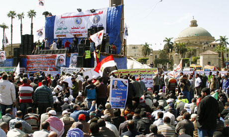 Islamists protests in February