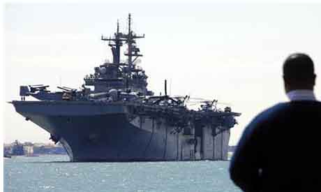 US naval ship