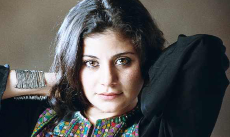 Palestinian singer Sana Moussa. (Photo: Al Mawred Al Thakafy)