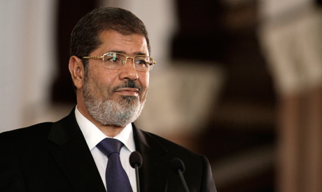 Ousted President Mohammed Morsi