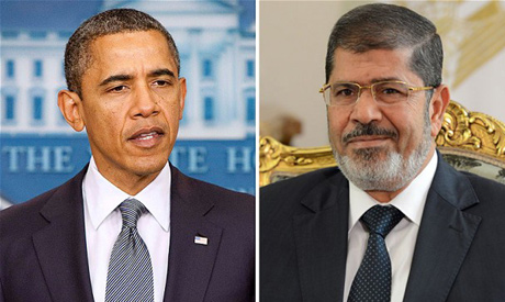 obama and Morsi