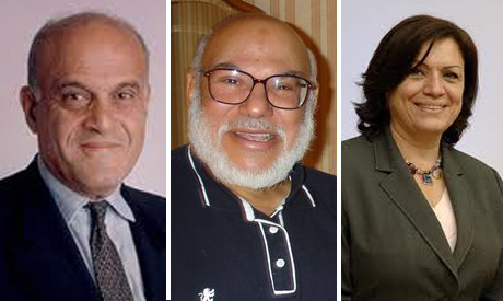 Magdi Yacoub, Kamal El-Helbawy and Mona Zul-Fekar