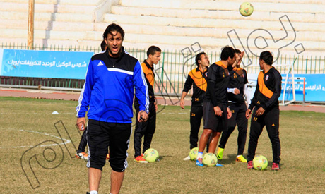 Mido leading Zamalek training