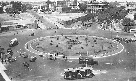 Tahrir square in the 1940