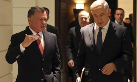 King Abdullah, Netanyahu