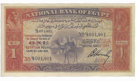 Egypt’s pound Jun 1924