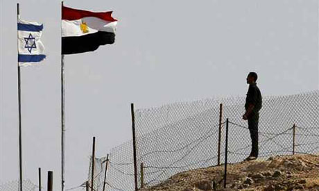 Borders between Egypt and Israel at Taba	
