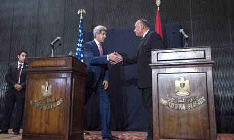 Shoukry and Kerry