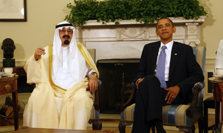 Obama, King Abdullah