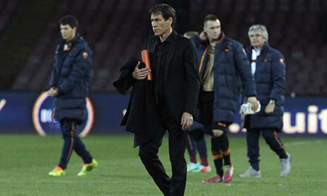 AS Roma coach Rudi Garcia