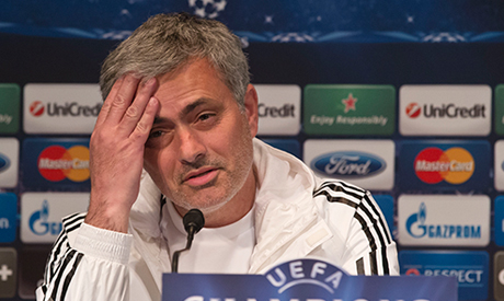 Chelsea FC coach Jose Mourinho