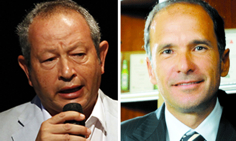 Hassan Heikal and Naguib Sawiris