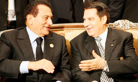 Mubarak and Bin Ali