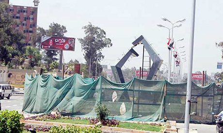  Army-built memorial in Rabaa