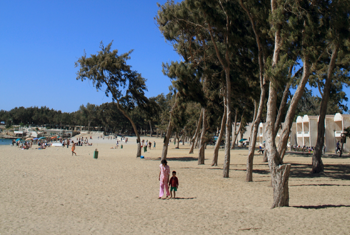Montazah beach