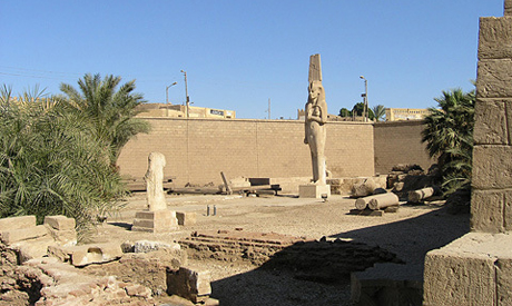 Ramses II temple in Akhmim