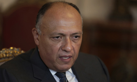 Egyptian Foreign Minister Sameh Shukri 