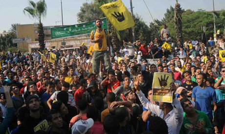 pro-Morsi protesters