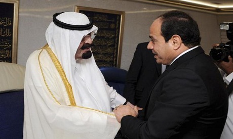 King Abdullah and El-Sisi 