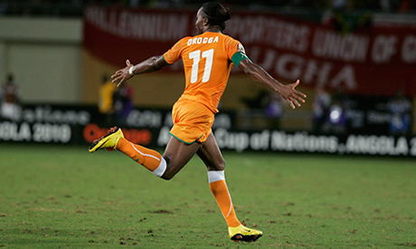 Didier Drogba of Ivory Coast