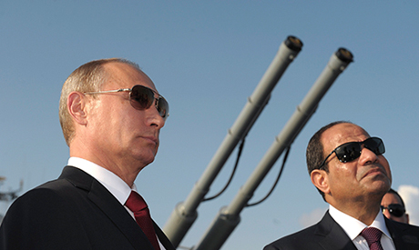 Putin with El-Sisi