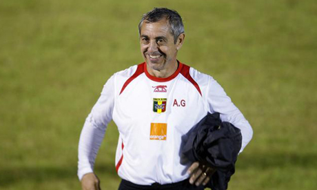 Senegal coach Alan Giresse