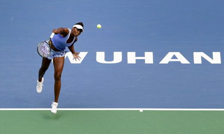 Venus Williams of the U.S.