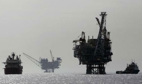 Israeli gas platforms (Reuters) 