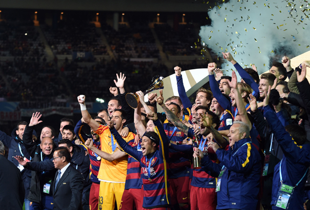 PHOTO GALLERY: Barcelona beats River Plate 3-0 to take Club World Cup title 