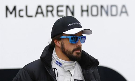 McLaren Formula One racing driver Fernando Alonso 