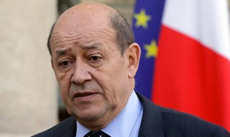 French Defence Minister Jean-Yves Le Drian