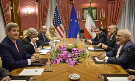 US Secretary of State John Kerry and Iranian Foreign Minister Javad Zarif